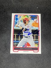 Eric Stamets 2012 Bowman Draft Prospects #BDPP127 Angels Autographed Signed Card