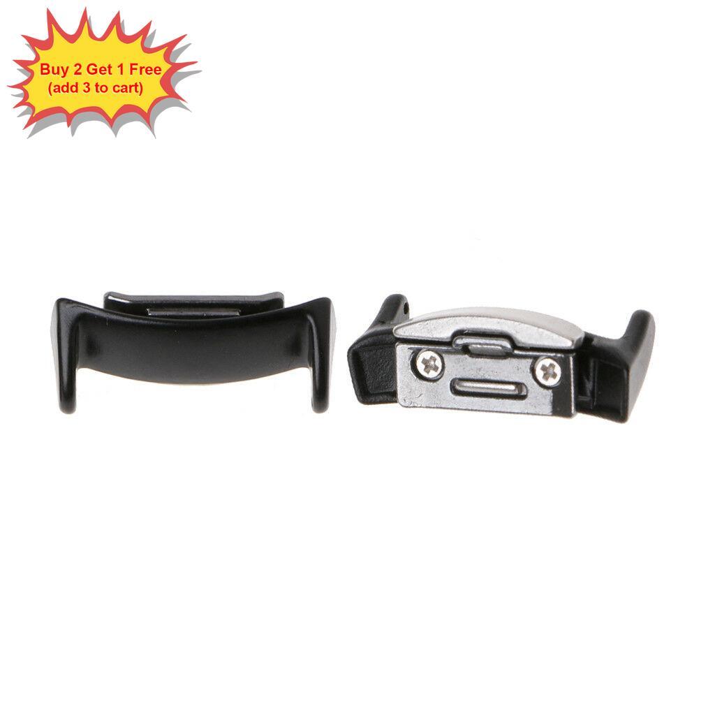 2pcs Stainless Steel Watch Band Strap Adapter Connector for