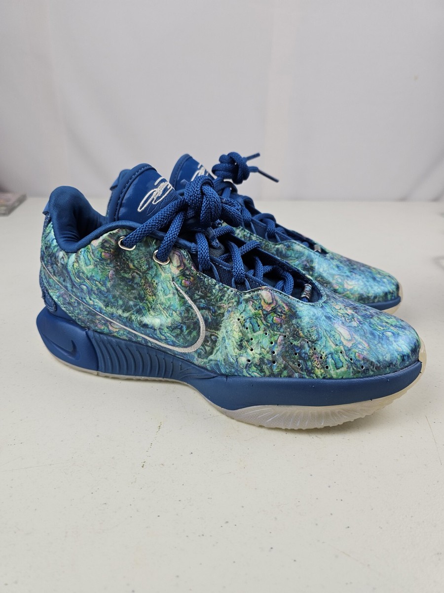 Nike Men's Lebron 21 XXI ''Abalone'' Industrial Blue