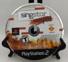 SingStar Amped (Sony PlayStation 2, 2007) - Disc Only