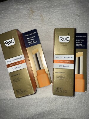 2 X RoC Multi-Correxion Revive & Glow Under Eye Balm - 0.14oz