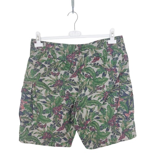 Superdry Men's Floral Pattern Cargo Pocket Shorts Size 31 - Picture 2 of 12