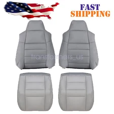 2003 2004-2007 Fits Ford F250 F350 Lariat Both Side Bottom Top Seat Covers Gray