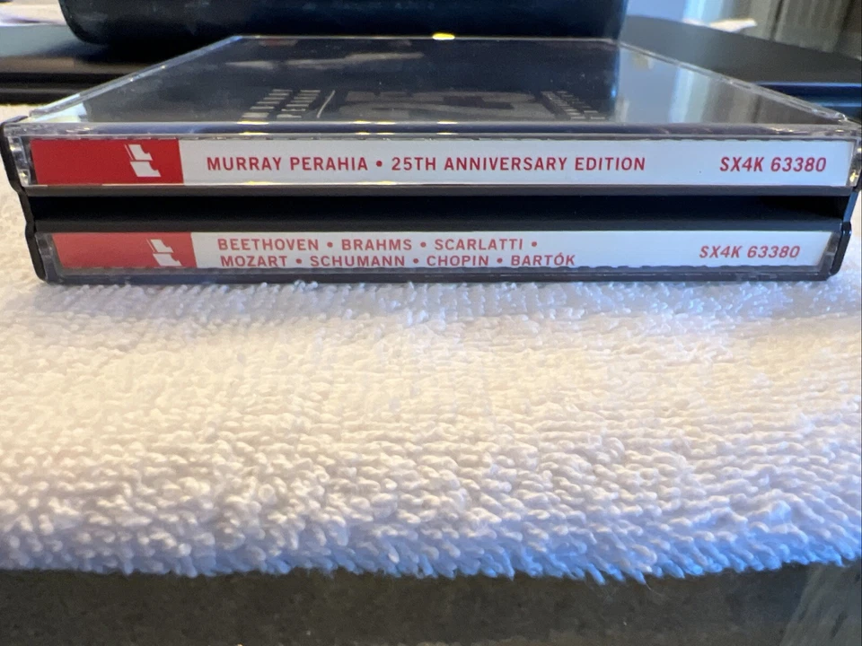 MURRAY PERAHIA • 25TH ANNIVERSARY EDITION 4 CD Set 1997 Sony classical promo - Image 2 of 4