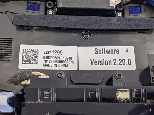 2014-2017 Chevrolet SS Caprice Sedan Temperature A/C Heat Control Panel OEM - Picture 7 of 12