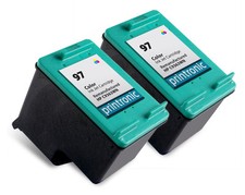 Recycled HP 97 C9363WN Color for HP OfficeJet 7310 7410 7210 2PK