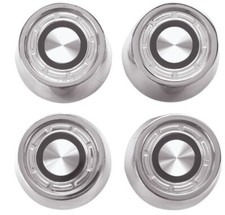 1967-1974 Magnum 500 Road Wheel Chrome Center Caps Mopar For Original Wheels.