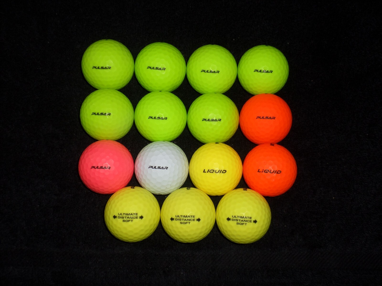15 Nitro Pulsar & Assorted Golf Balls