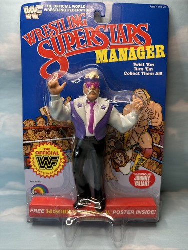 1985 WWF Wrestling Superstars LJN Luscious Johnny ...