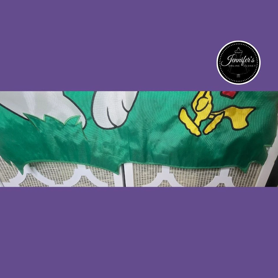 Meadow Creek Outdoor 4th of July Vintage 1999 Snoopy and Woodstock Flag - Image 3 of 4