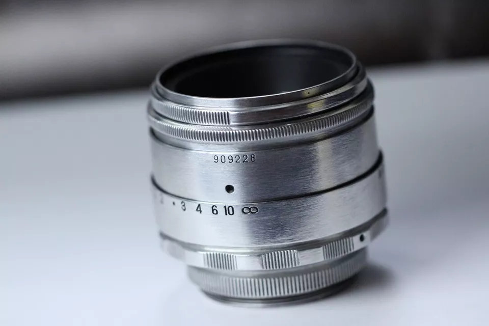 Helios 44 KMZ Photo Lens 13 blades 2/58 mm mount M42 Silver - Image 4 of 4