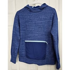 All in Motion Boys' Premium Fleece Hoodie Blue- Size XL 14 
