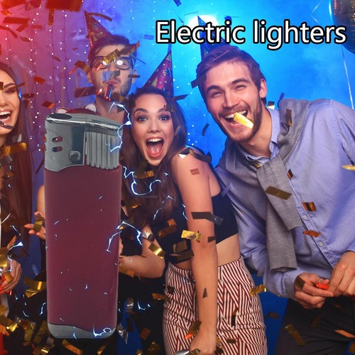 3X Trick Feuerzeug Streich Elektroschock Feuerzeuge Spielzeug Aprilscherz Neuhei - Bild 9 von 11