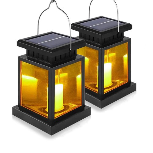 2X LED Solar Tischleuchte Solarleuchte Dekoleuchte Gartenleuchte Gartenlampe - Bild 11 von 12
