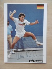 Udo Riglewski autograph signed 10x15 cm postcard