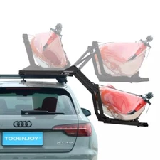 TOOENJOY 20.7''H Universal Assist Elevating Roof Rack SUV Kayak Bike Carrier