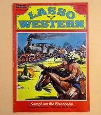 Bastei LASSO WESTERN BAND 20 Nr. 20 *Kampf um die Eisenbahn* Original 60er Jahre