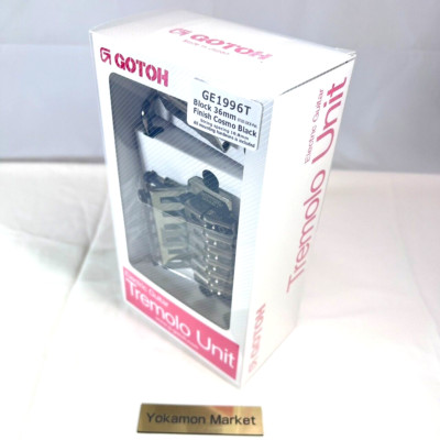 Gotoh GE1996T-CK Cosmo Black Floyd Rose Locking Tremolo 36mm Guitar Bridge New