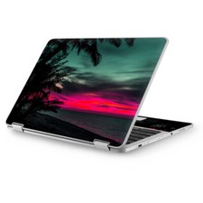 Skins for Asus Chromebook 12.5 vinyl wrap - Ocean sunset Pink sky