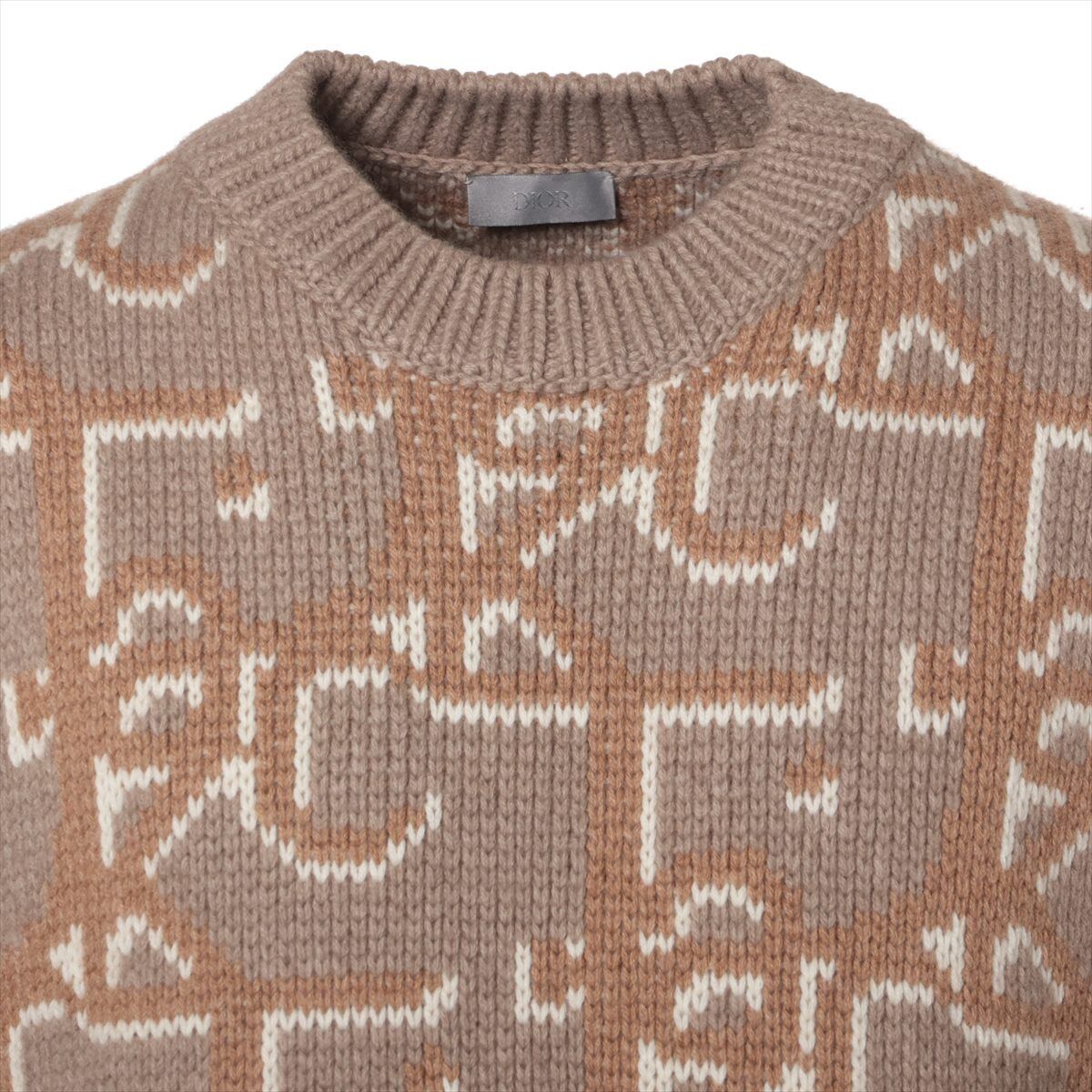 Dior x Cactus Jack 22AW Cashmere Knit Vest L Men's Beige Dior x Cactus Jack 22AW Cashmere Knit Vest L Men's Beige
