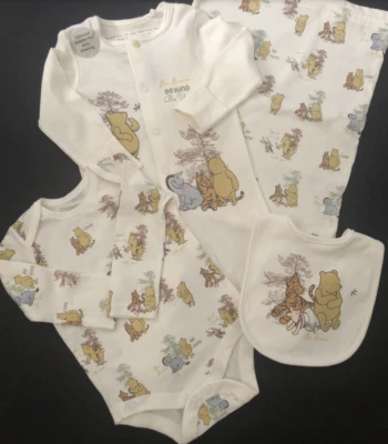 DISNEY Winnie Puuh Creme 4 Stück Set