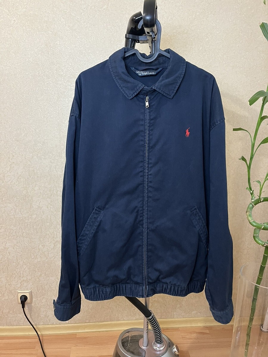 Vintage 90s Polo Ralph Lauren Harrington Jacket Dark Blue Vintage 90s Polo Ralph Lauren Harrington Jacket Dark Blue