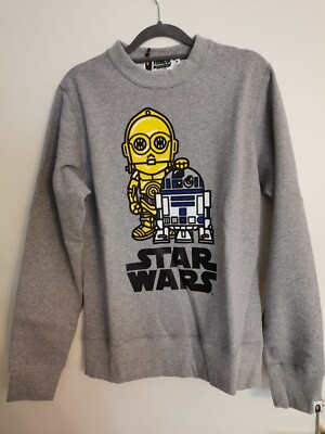 BAPE, A Bathing Ape, BABY MILO × StarWars Pullover