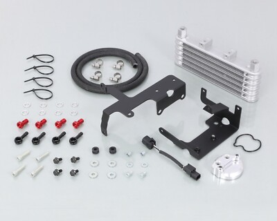 Kitaco 5 ROW Oil Cooler 2022+ Honda GROM RR Only (for STOCK HEAD) 360-1452260