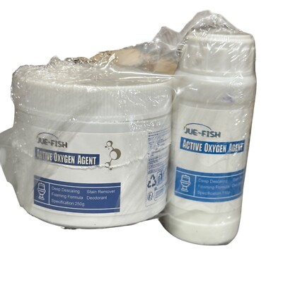 #ad Jue Fish Active Oxygen Agent Toilet Bowl Cleaner Deep Descaling Stain Remover $11.70