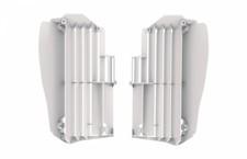 Yamaha RADIATOR LOUVERS RAD GUARDS YZF 250 2019 - 2023 White Motocross