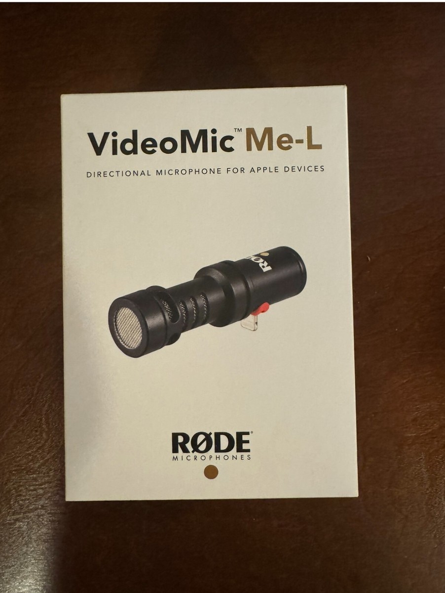 Rode VideoMic Me-L Video Mic Microphone for Apple iPhone