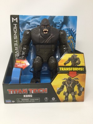 Titan Tech Kong Monsterverse Transforming Toy Deluxe Action Figure, Kong