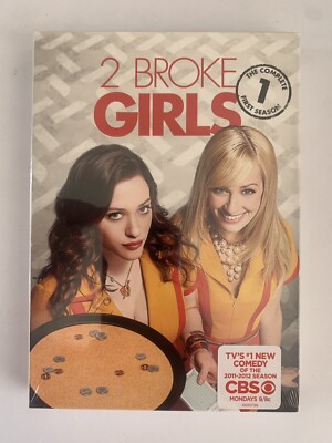 2 Broke Girls: The Complete First Season One 1 Brand New/Sealed R1 DVD TV Series