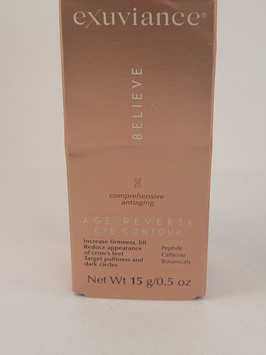 EXUVIANCE Believe Age Reverse Eye Contour 0.5 oz Full Size Brand New In Box - 第 4/10 張圖片