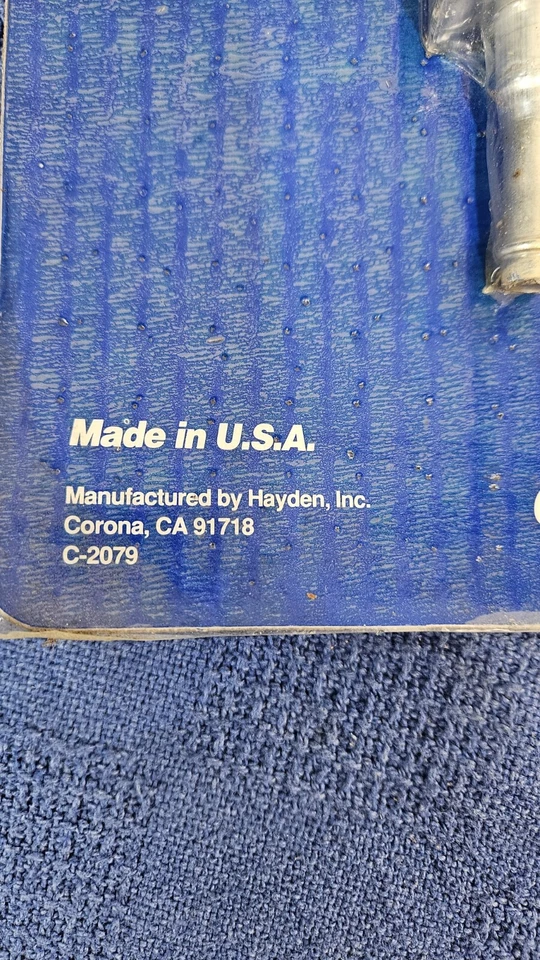 Vintage PartsMaster Brand Transmission Oil Cooler, New/Old Stock, Sealed Package - Image 3 of 4