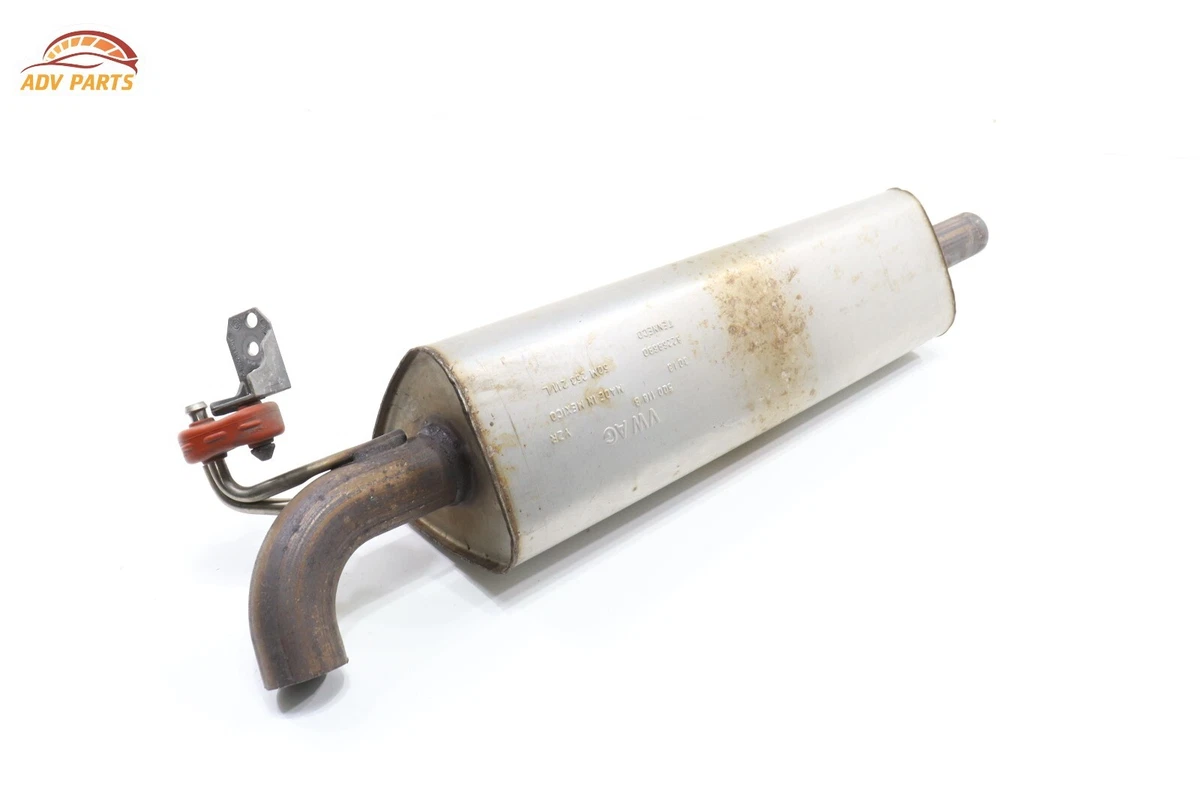 VOLKSWAGEN JETTA 1.4L EXHAUST CENTER MUFFLER RESONATOR PIPE OEM 