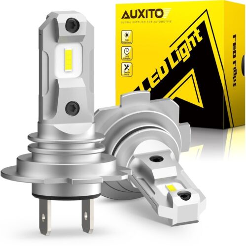 2x H7 LED Headlight Bulb Kit High Low Beam 100W 40000LM Super Bright 6500K White - Picture 9 of 11