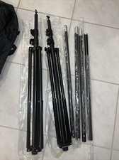 Adjustable Tripod Set Of 2 W/ Soft Carrying Bag Read