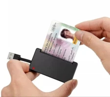 USB 2.0 smart Card Reader memory for ID Bank EMV electronic DNIE dni citizen sim
