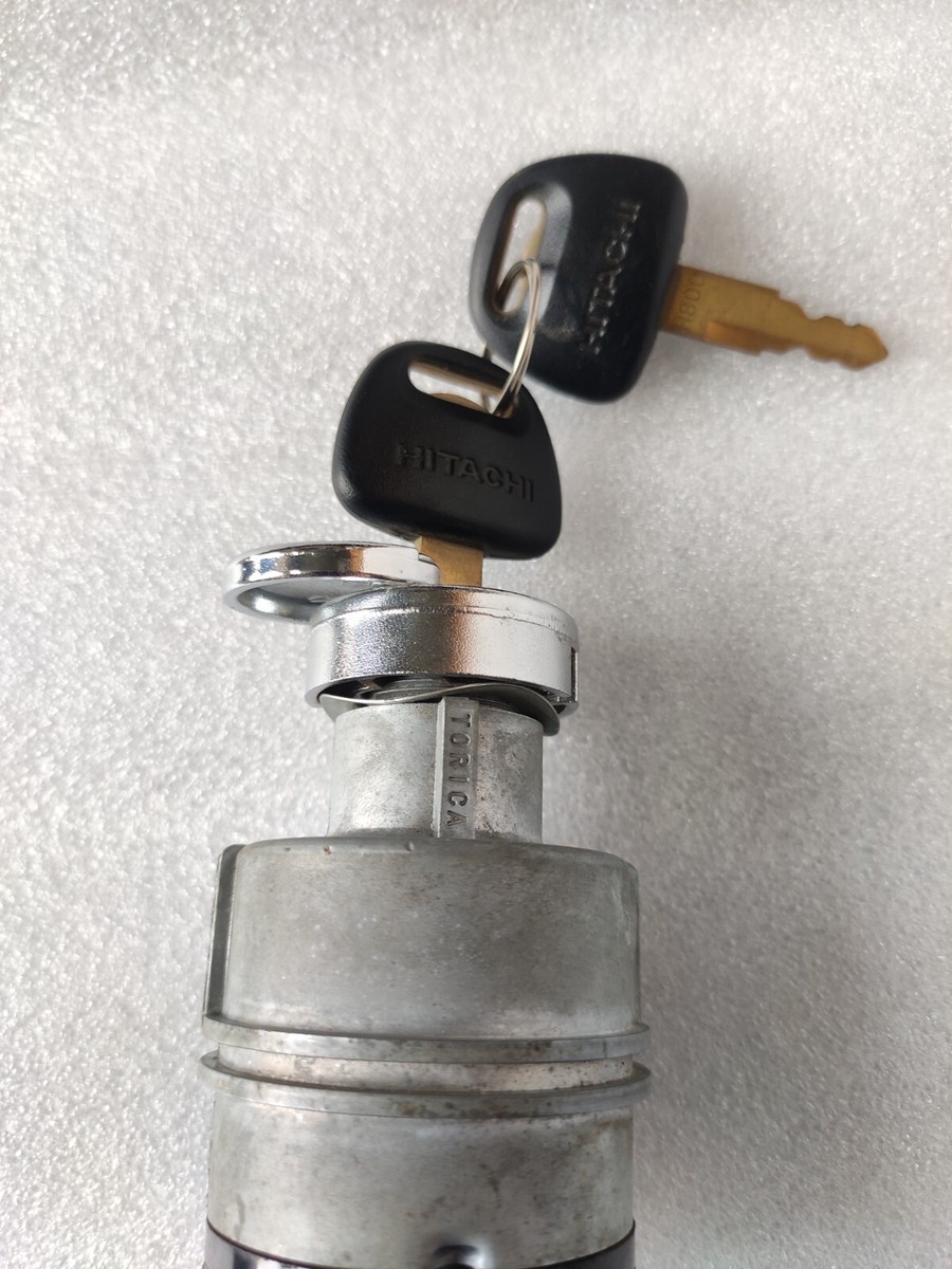 IGNITION SWITCH & KEY for 4448303 71423384 Hitachi EX-2/-3