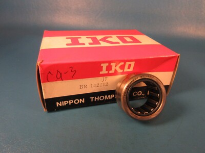 IKO BR142212, Needle Roller Bearing, 7/8'' ID, 1-3/8'' OD, 3/4'' W, No Inner Ring
