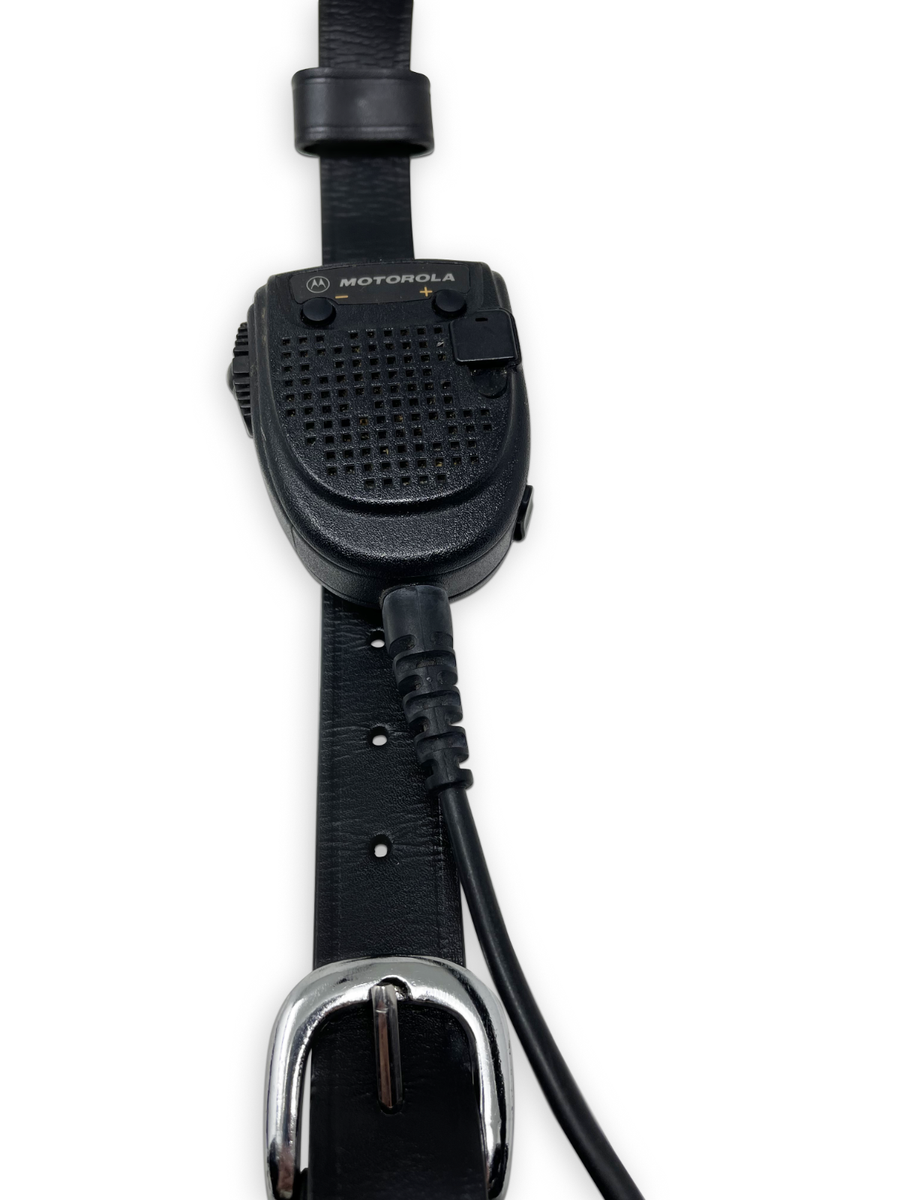 Firefighter Radio Strap & Holder - Fire EMS Police - Mic Loops and