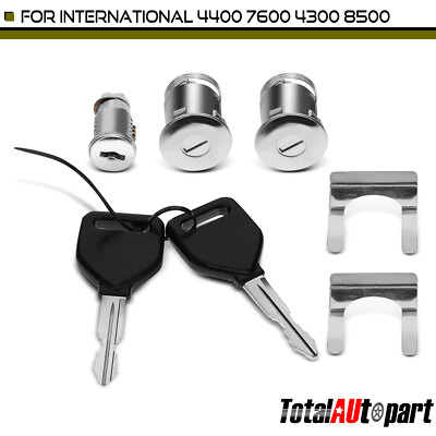 Truck Key Cylinder Set for International 7600 4400 MXT CXT RXT 7300 8500 4300