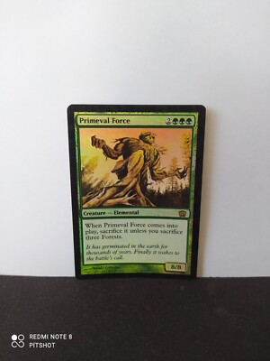 FOIL Primeval Force / Urgewalt - MTG Magic