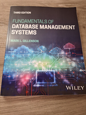 Fundamentals of Database Management - Paperback, by Gillenson Wiley 3rd ed