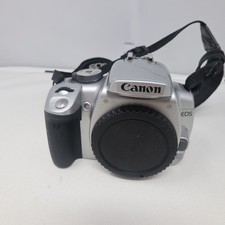 Canon EOS 400D Digital SLR Camera Silver Working Fine Missing Charger