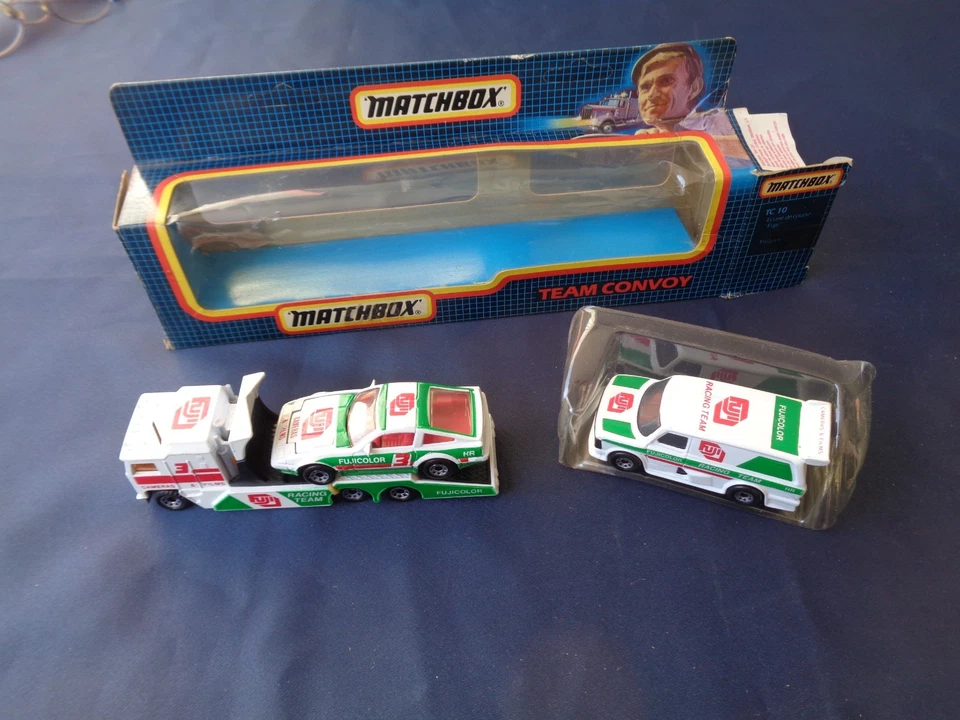 MATCHBOX TEAM CONVOY FUJCOLOR RACING TEAM CAMERAS & FILMS TC 10 - Immagine 4 di 4