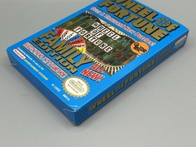 Wheel of Fortune Family Edition (Nintendo NES) Cleaned and Tested Complete Box