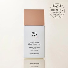 Tinted Fluid Sunscreen Moisturizing Broad Spectrum SPF 40 Korean Skincare 50ml