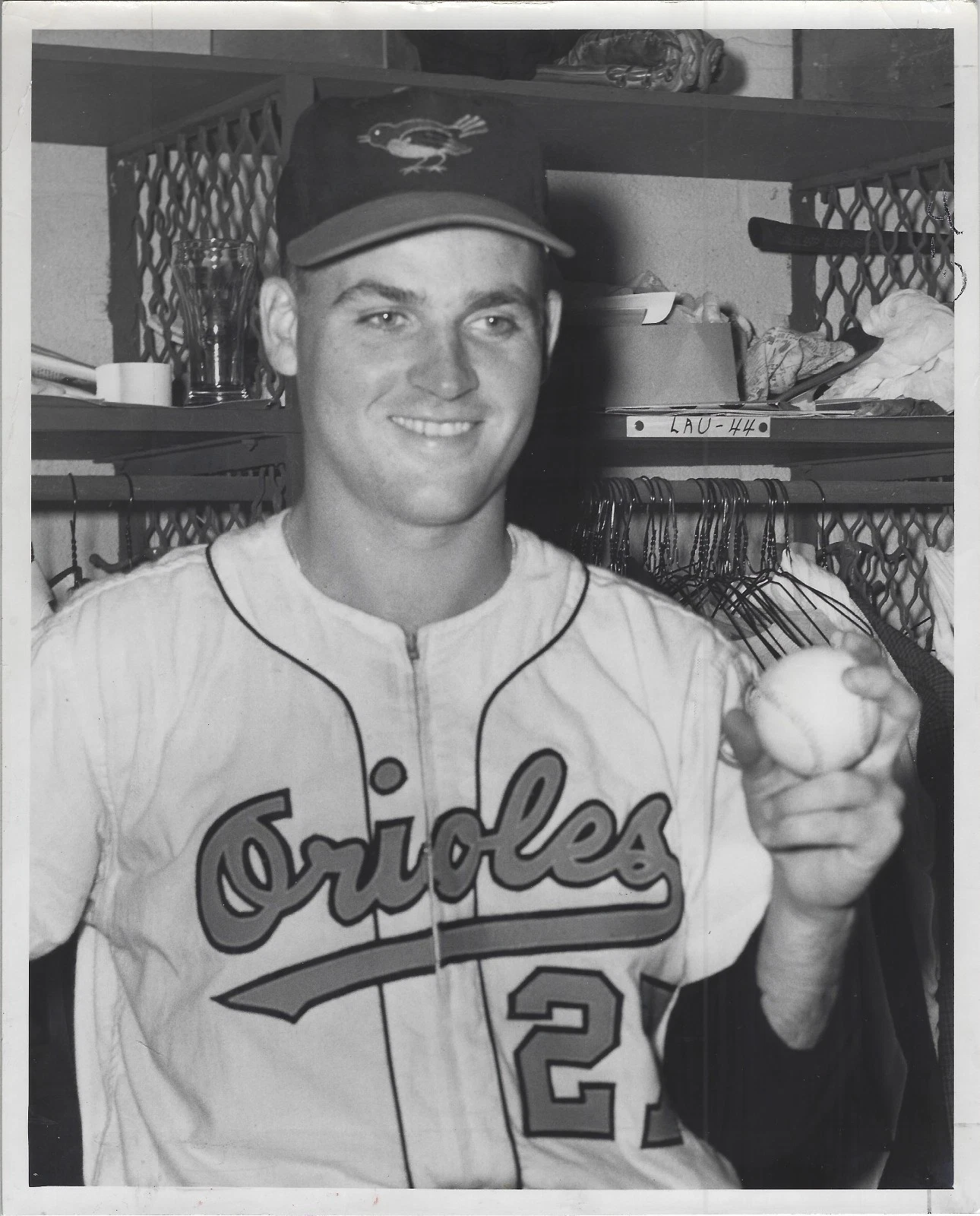 オリジナル 1962年 アート クアーク ボルチモア オリオールズ ピッチャータイプ 1 サン 8x10 プレス写真 - 画像1/2